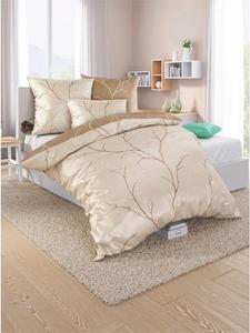 Witt Weiden Постельное белье бежевого и шоколадного цвета с принтом