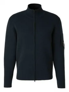 Трикотажная кофта на молнии C.P. Company, серый