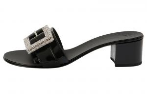 Женские сандалии Miss Buckle 40 мм Giuseppe Zanotti, черные