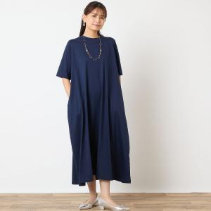 Платье-кокон из 100% хлопка, можно стирать Lobjie, цвет Dark Blue