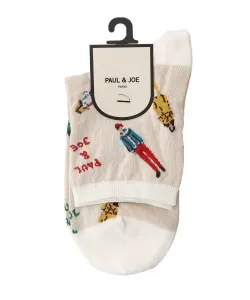 (W)PAUL & JOE/Paul & Joe Cotton Ester Collection Doll Pattern Socks