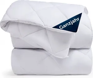 Одеяло всесезонное 155x220 см - Одеяло средней толщины 155x220 см - Плотность наполнителя 300 г/м² - Стеганое одеяло всесезонное Blumtal