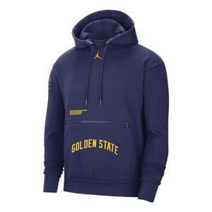 Толстовка Air Jordan Golden State Hoodie 'Navy Blue', синий