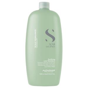 Шампунь semi di lino scalp rebalance purifying low Alfaparf Milano, объем 1.000 мл