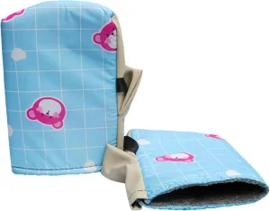 Мотоциклетные перчатки на руль, 1 пара - водонепроницаемые зимние термоперчатки для снегохода, трехколесного велосипеда, квадроцикла, Bär