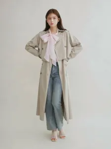 Универсальный тренч из двух частей Olu., цвет Milk Tea