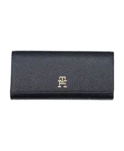 Синий женский кошелек с отделением для мобильного телефона Tommy Hilfiger, черный