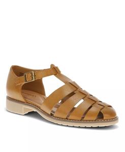 Женские сандалии на плоской подошве Ersula Fisherman Baretraps, коричневый