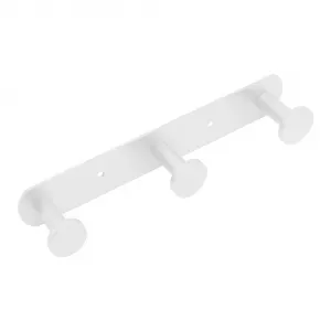 Keros El Corte Inglés тройная вешалка для ванной комнаты, белый