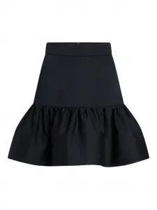 Мини юбка с оборками Patou, черный