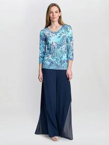 Свитер Vivien Diamante Paisley Gina Bacconi, Blue