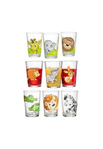 Стаканы детские Ritzenhoff & Breker джунгли/лес/зоопарк, 205 мл, 9 штук