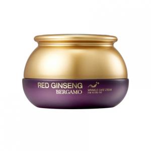 Крем против морщин Красный Женьшень 50 мл - Антивозрастной уход за кожей Bergamo