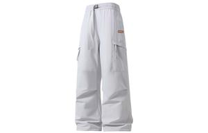 Пуховик Unisex Moderate Cargo WARRIOR, snow mountains серый[free diy badge]