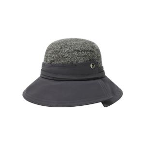 Шляпа от солнца для женщин из целлюлозного материала ELLE, темно-серый