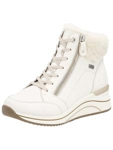 Ботильоны на шнуровке REMONTE, natural white