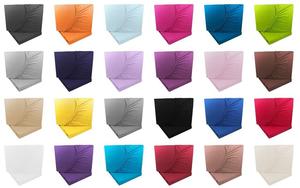 Комплект из 2 притачных простыней из трикотажа - серый - 120х200 - 130х200 см - 100% хлопок Arle-Living