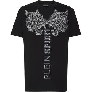 Футболка с тигром Plein Sport, черный