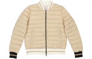 Пуховик женский бежевый Moncler