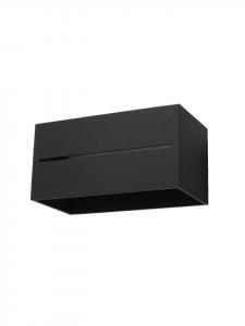 Nice Lamps Настенный светильник LORUM 2, черный (В)10 см (Д)20 см