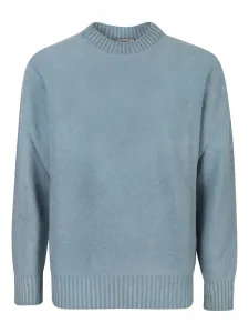 Шерстяной свитер с ребристым краем Altea, синий