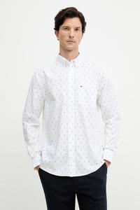Хлопковая рубашка Tommy Hilfiger, белый