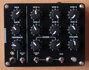 Cacophonator с задержкой. Аналоговый синтезатор с эхом. Нойзбокс. Дрон. 2021