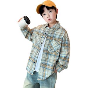 Детская повседневная рубашка с лацканом Moderate EASTERN CAMEL, желтый