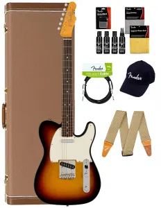 Fender American Vintage II 1963 Telecaster - 3-цветный санберст с набором для чистки