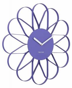 Настенные часы Karlsson Arkis, 3x40x3 см, фиолетовый