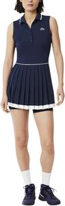 Lacestone женское платье Sport Ultra Dry Tennis Heritage Lacoste, Navy Blue/Flour/Navy Blue