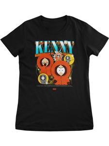 Футболка South Park Kenny Bootleg Rap Girly Tee черного цвета South Park