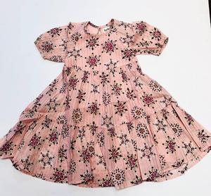 Розовое праздничное платье со снежинками для девочек Lucky Jade, розовый