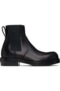 Кожаные ботинки челси Dries Van Noten, черный
