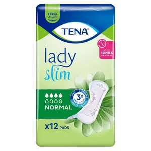 Гигиенические прокладки, 12 шт./1 упаковка. Tena Lady slim normal