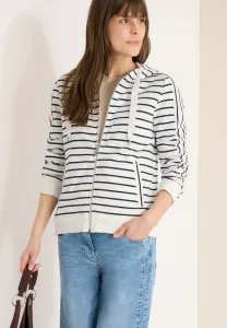 Langarm толстовка с капюшоном seitentaschen kontrastbündchen на молнии Cecil, Blau