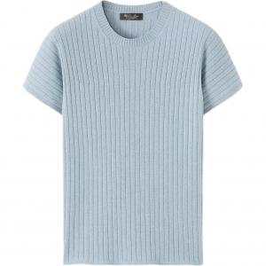 SS26 Кашемировый свитер Women's Loro Piana, icy snow синий