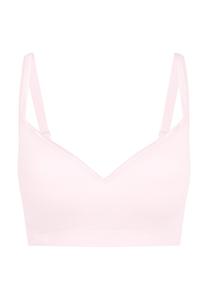 Спортивный бюстгальтер пуш-ап H.I.S, пастельно-розовый