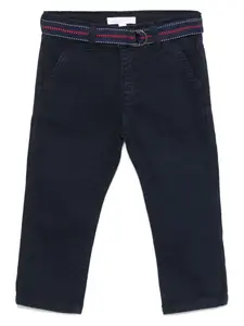 Брюки чинос с поясом Patachou, синий