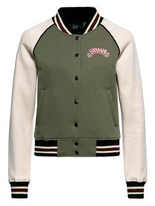 Queen Kerosin Куртка межсезонная 'Queen of Liberty' в зеленом цвете