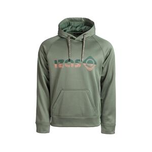 IZAS Толстовка унисекс DUERO V2 с капюшоном, логотипом и передним карманом