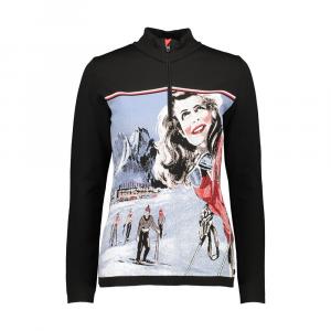 Свитер CMP Knitted PP 7H96000, черный