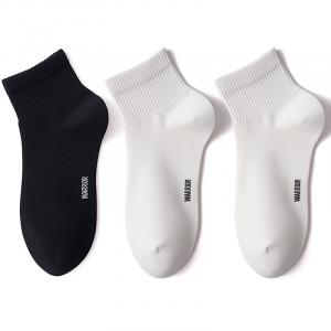 Унисекс носки Mid Calf WARRIOR, 3 pack (черный 1+белый 2)