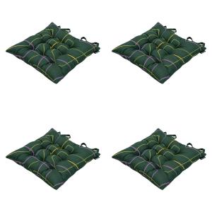 Подушка на стул Madison зеленый, 46/8/46 см