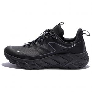 Мужские низкие походные кроссовки Outdoor Sports с амортизацией, противоскользящей подошвой и балансом TOREAD, черный