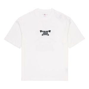 Футболка Air Jordan Round Neck Short Sleeve T-Shirt Unisex White, белый