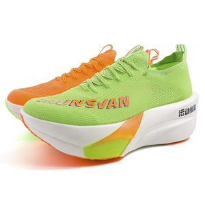 Кроссовки унисекс низкие зеленый Zijin / летние теплые оранжевый Irunsvan