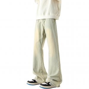 Джинсы унисекс HUANQIU, желтый