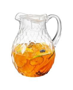 Кувшин с фактурной винтажной стеганой отделкой The Wine Savant, прозрачный