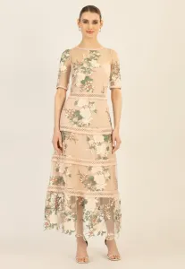 Макси-Платье besticktes Apart, Nude-Multicolor